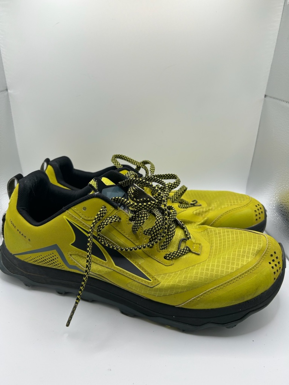 Altra Lone Peak 5 Trail Running Shoes Lime Black Mens Size‎ 13